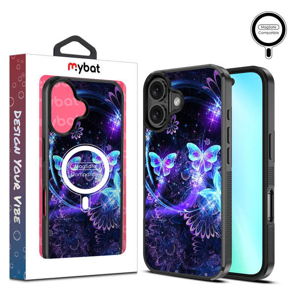 MyBat Design Lab Series MagSafe Case for Apple iPhone 16 Plus - Butterfly Magic - MIP16MCSLESMSM164-1.jpg