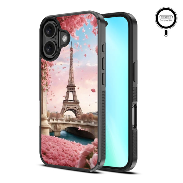 MyBat Design Lab Series MagSafe Case for Apple iPhone 16 Plus - Paris In Bloom - MIP16MCSLESMSM183-2.jpg