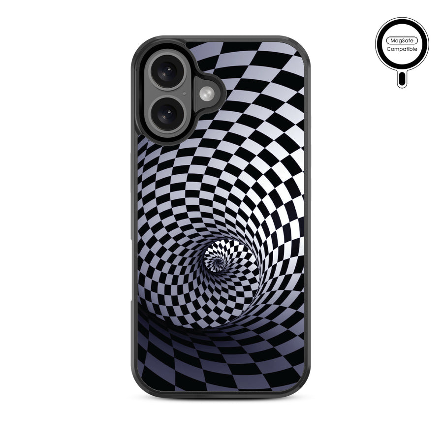 MyBat Design Lab Series MagSafe Case for Apple iPhone 16 Plus - Spiral Out - MIP16MCSLESMSM266-3.jpg
