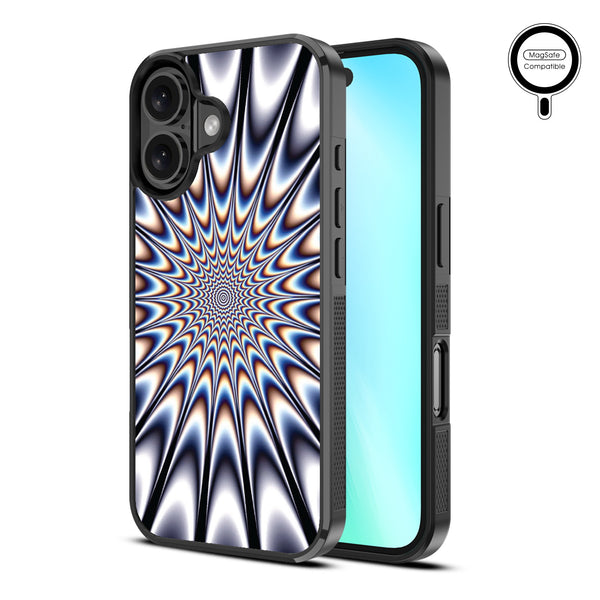 MyBat Design Lab Series MagSafe Case for Apple iPhone 16 Plus - Hypnotic Burst - MIP16MCSLESMSM267-2.jpg