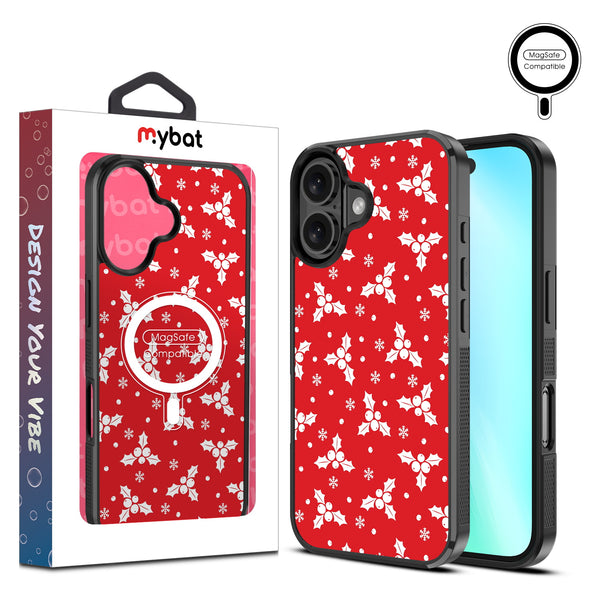 MyBat Design Lab Series MagSafe Case for Apple iPhone 16 Plus - Merry Mistletoe - MIP16MCSLESMSM290-1.jpg