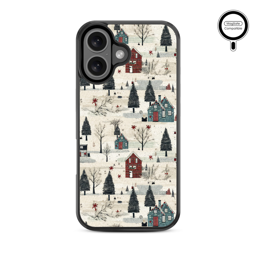 MyBat Design Lab Series MagSafe Case for Apple iPhone 16 Plus - Charming Cottages - MIP16MCSLESMSM294-3.jpg