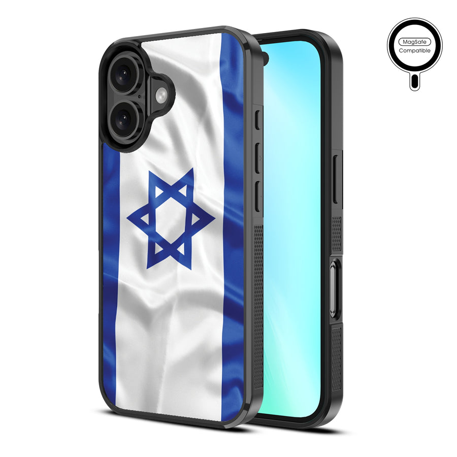 MyBat Design Lab Series MagSafe Case for Apple iPhone 16 Plus - Israel Flag - MIP16MCSLESMSM308-2.jpg