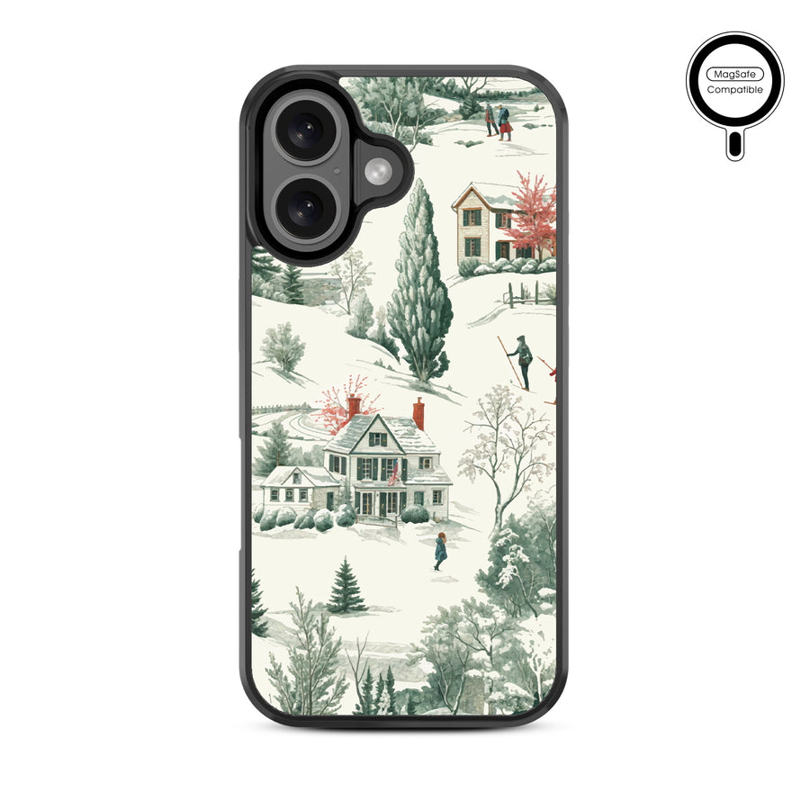 MyBat Design Lab Series MagSafe Case for Apple iPhone 16 Plus - Ski Lodge - MIP16MCSLESMSM320-3.jpg