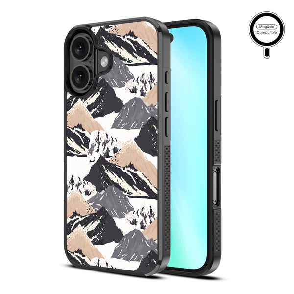 MyBat Design Lab Series MagSafe Case for Apple iPhone 16 Plus - Rocky Peaks - MIP16MCSLESMSM323-2.jpg