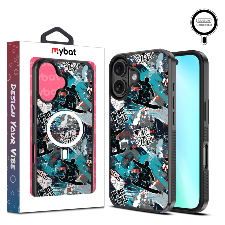 MyBat Design Lab Series MagSafe Case for Apple iPhone 16 Plus - Shredding Freestyle - MIP16MCSLESMSM326-1.jpg