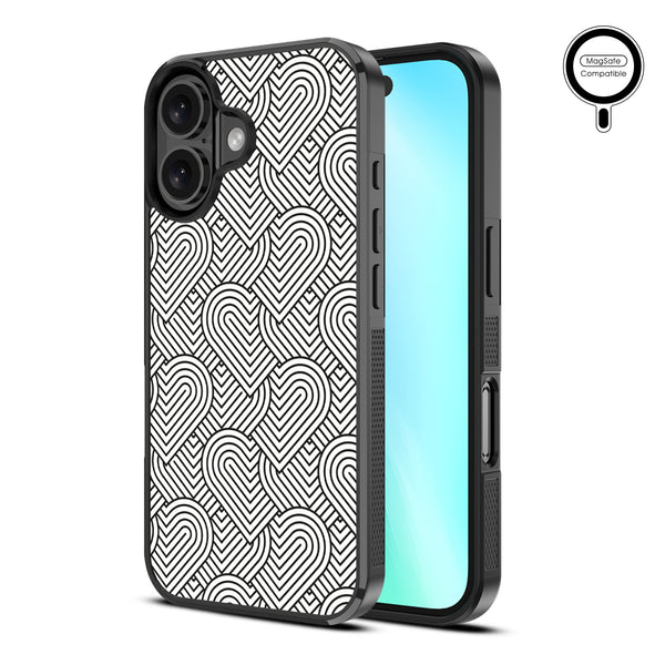 MyBat Design Lab Series MagSafe Case for Apple iPhone 16 Plus - Hearts Aligned - MIP16MCSLESMSM331-2.jpg