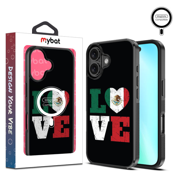 MyBat Design Lab Series MagSafe Case for Apple iPhone 16 Plus - Love 4 Mexico - MIP16MCSLESMSM347-1.jpg