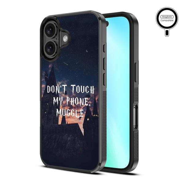 MyBat Design Lab Series MagSafe Case for Apple iPhone 16 Plus - Don't Touch My Phone Muggle - MIP16MCSLESMSM348-2.jpg