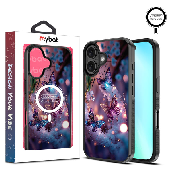 MyBat Design Lab Series MagSafe Case for Apple iPhone 16 Plus - Magical Butterflies - MIP16MCSLESMSM349-1.jpg