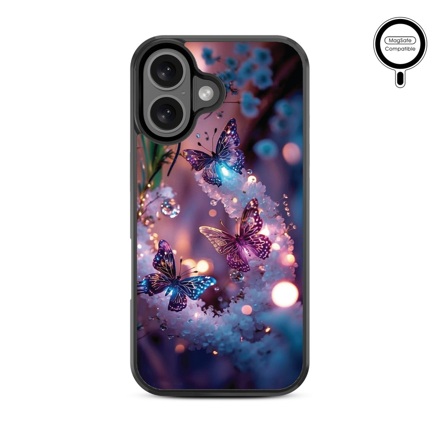 MyBat Design Lab Series MagSafe Case for Apple iPhone 16 Plus - Magical Butterflies - MIP16MCSLESMSM349-3.jpg