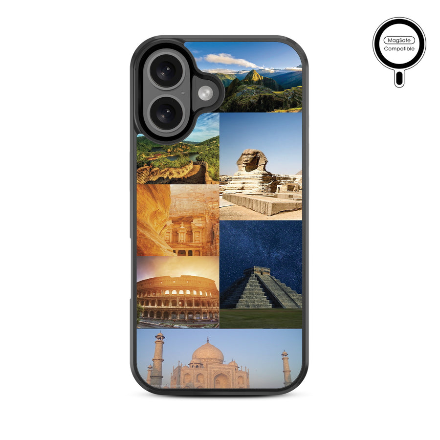 MyBat Design Lab Series MagSafe Case for Apple iPhone 16 Plus - 7 Wonders - MIP16MCSLESMSM352-3.jpg