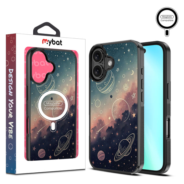 MyBat Design Lab Series MagSafe Case for Apple iPhone 16 Plus - Planets and Stars - MIP16MCSLESMSM356-1.jpg