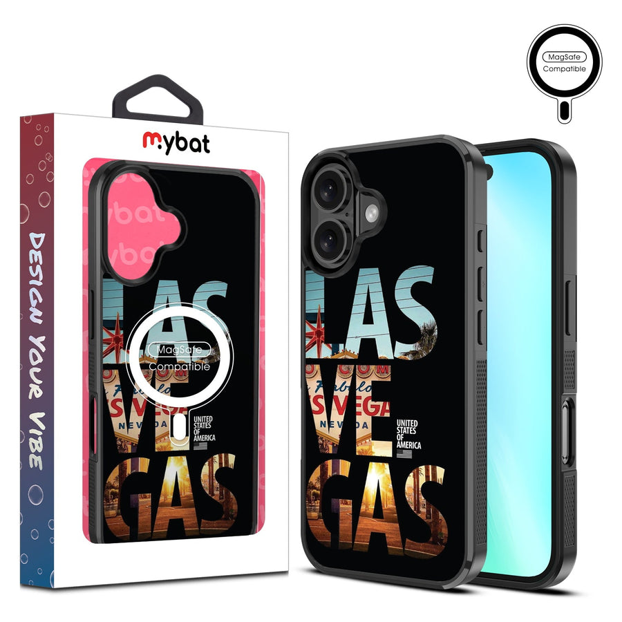 MyBat Design Lab Series MagSafe Case for Apple iPhone 16 Plus - Las Vegas