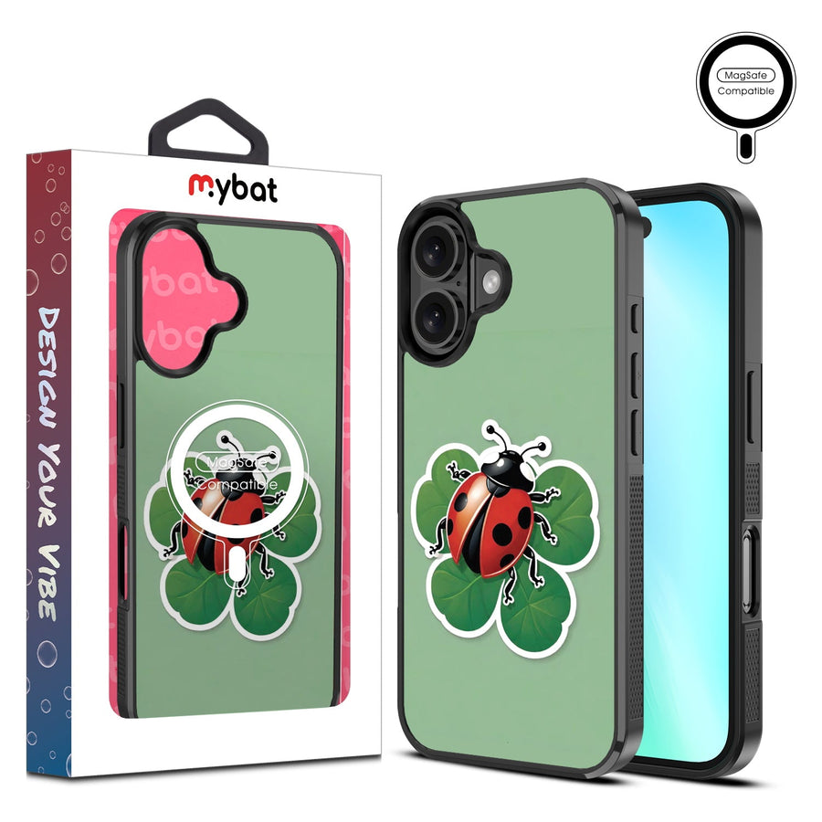 MyBat Design Lab Series MagSafe Case for Apple iPhone 16 Plus - Ladybug Luck