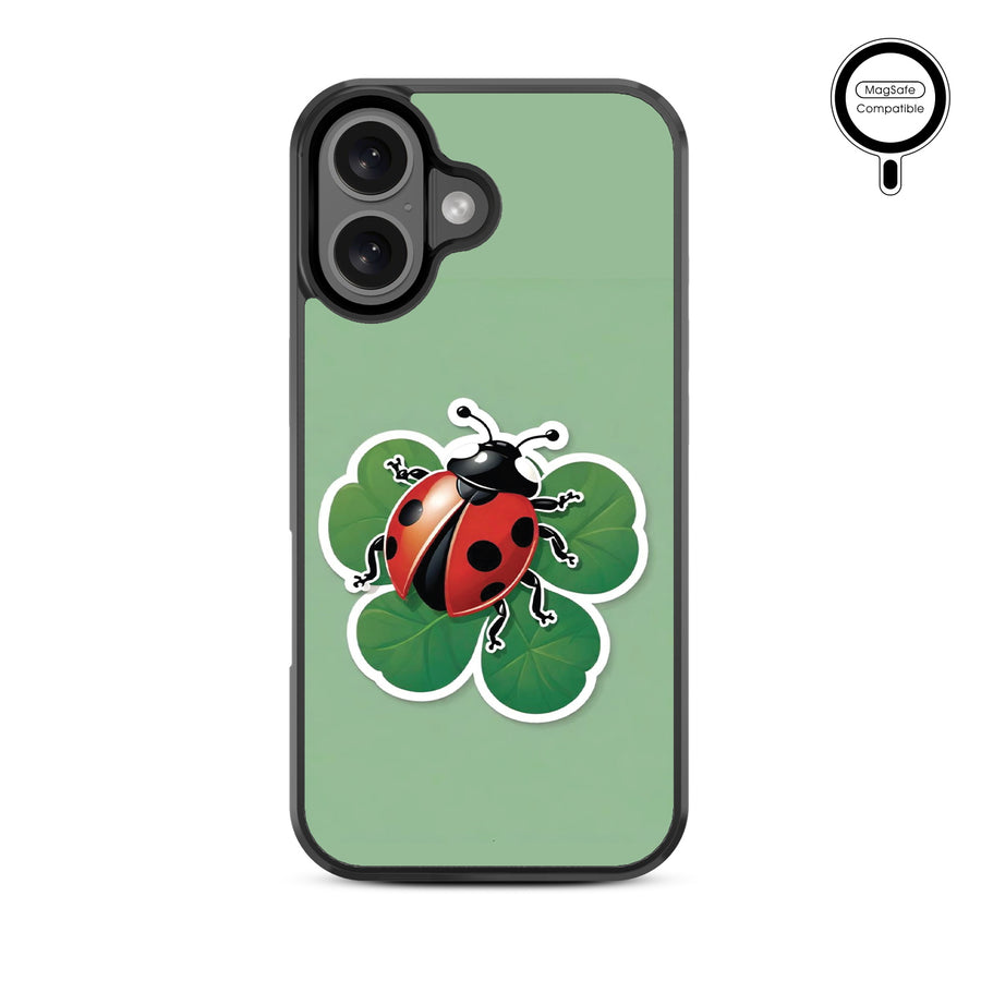 MyBat Design Lab Series MagSafe Case for Apple iPhone 16 Plus - Ladybug Luck - MIP16MCSLESMSM373-3.jpg