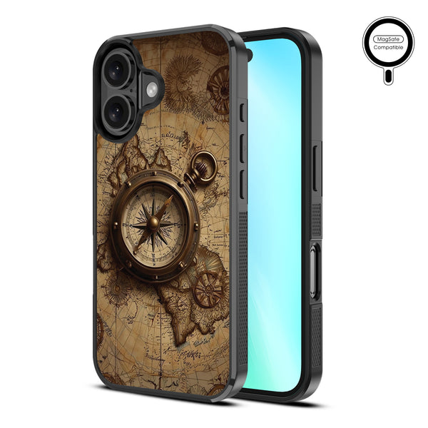 MyBat Design Lab Series MagSafe Case for Apple iPhone 16 Plus - Compass - MIP16MCSLESMSM378-2.jpg