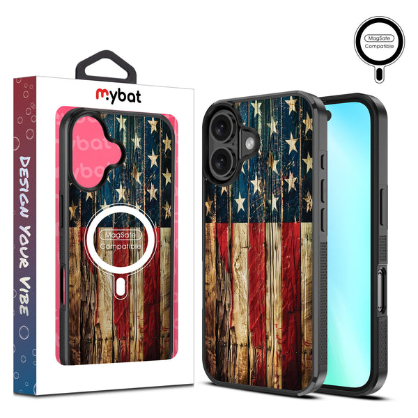 MyBat Design Lab Series MagSafe Case for Apple iPhone 16 Plus - US Painted Flag - MIP16MCSLESMSM381-1.jpg