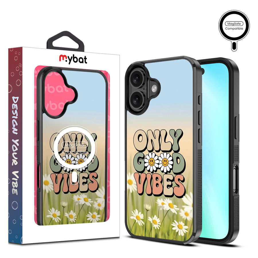 MyBat Design Lab Series MagSafe Case for Apple iPhone 16 Plus - Only Good Vibes - MIP16MCSLESMSM388-1.jpg