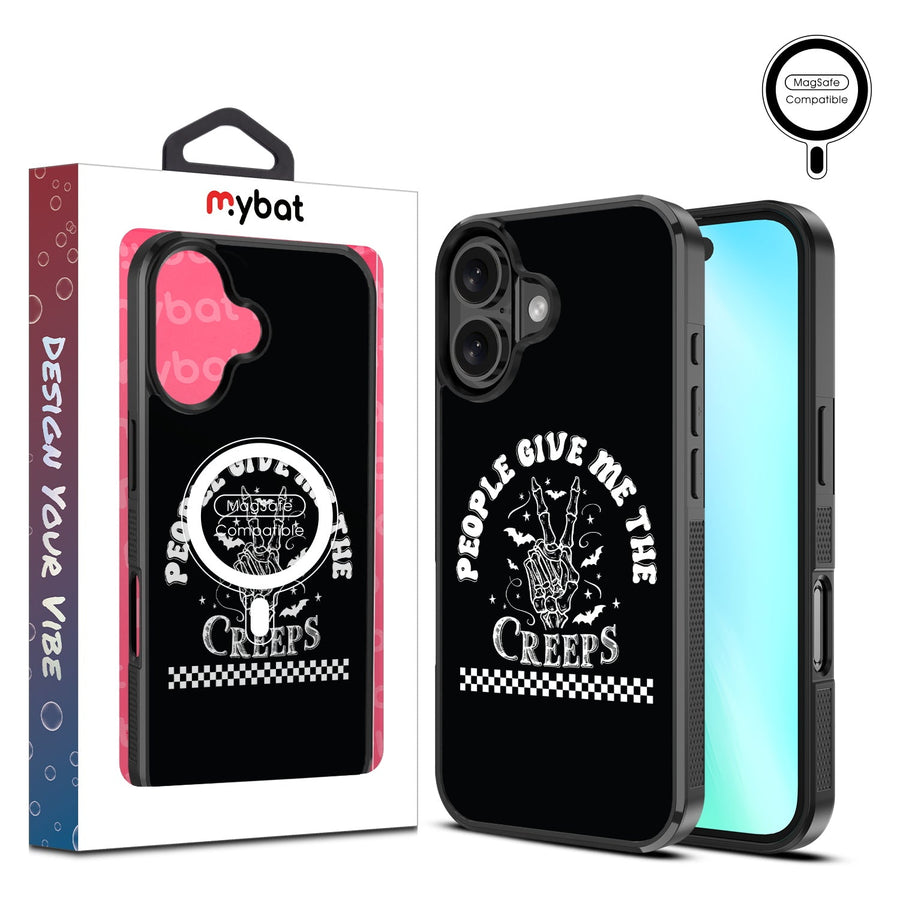 MyBat Design Lab Series MagSafe Case for Apple iPhone 16 Plus - The Creeps