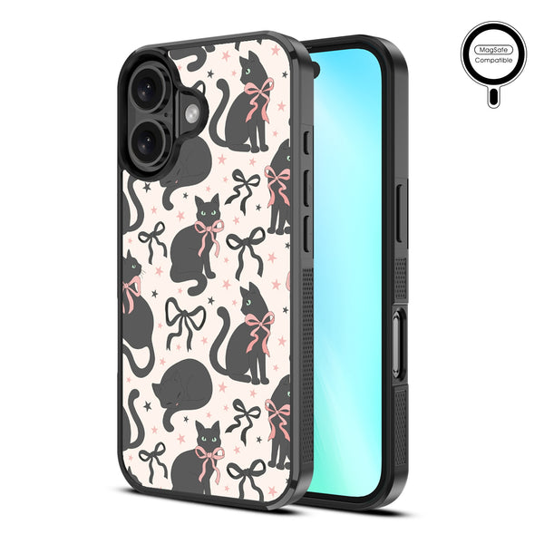 MyBat Design Lab Series MagSafe Case for Apple iPhone 16 Plus - Coquette Cat - MIP16MCSLESMSM410-2.jpg