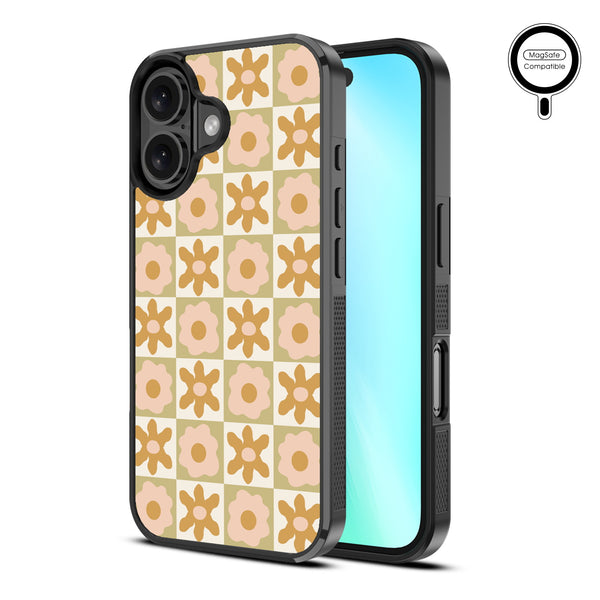 MyBat Design Lab Series MagSafe Case for Apple iPhone 16 Plus - Flower Grid - MIP16MCSLESMSM441-2.jpg