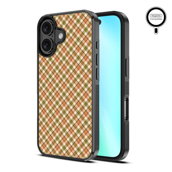 MyBat Design Lab Series MagSafe Case for Apple iPhone 16 Plus - Autumn Tartan - MIP16MCSLESMSM446-2.jpg