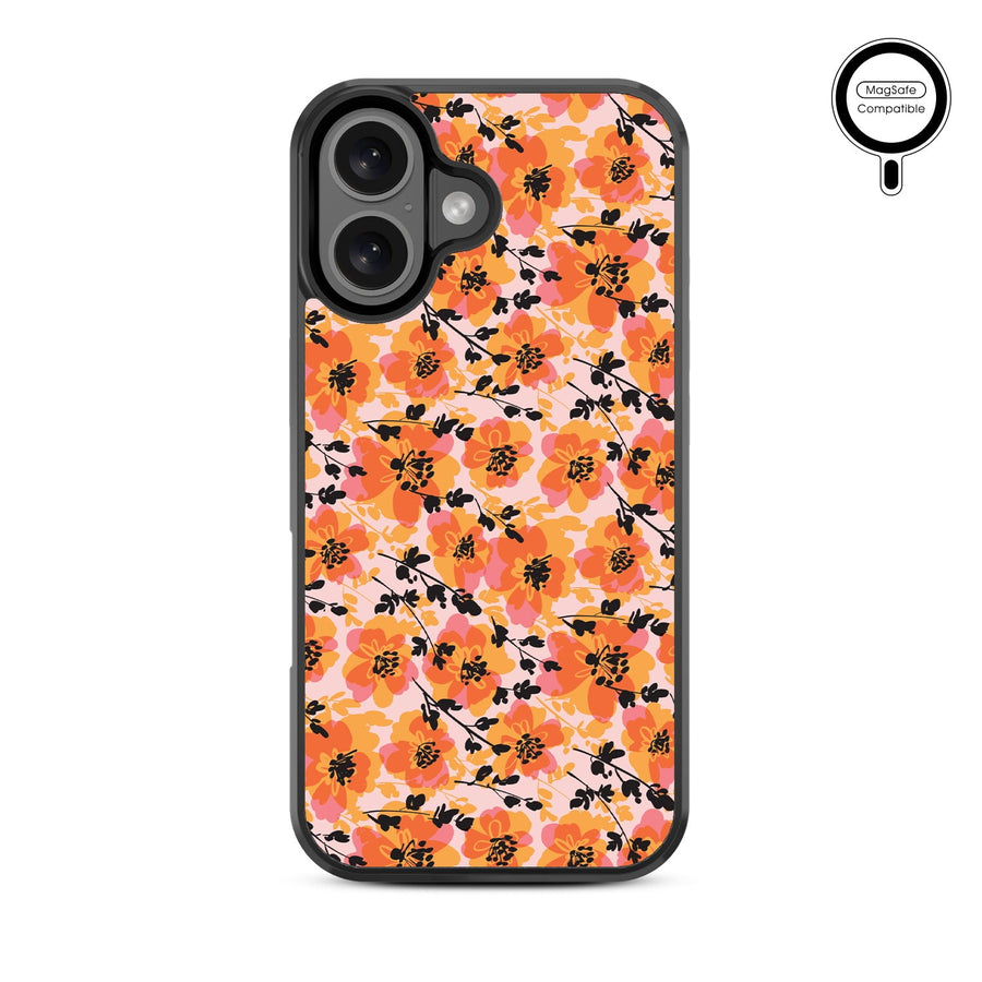 MyBat Design Lab Series MagSafe Case for Apple iPhone 16 Plus - Marmalade Meadow