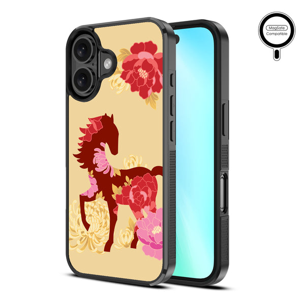 MyBat Design Lab Series MagSafe Case for Apple iPhone 16 Plus - Peony Pedigree - MIP16MCSLESMSM464-2.jpg