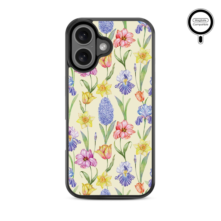 MyBat Design Lab Series MagSafe Case for Apple iPhone 16 Plus - Spring Has Sprung - MIP16MCSLESMSM467-3.jpg