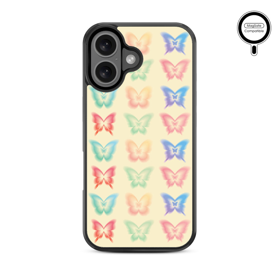 MyBat Design Lab Series MagSafe Case for Apple iPhone 16 Plus - Technicolor Butterflies - MIP16MCSLESMSM487-3.jpg