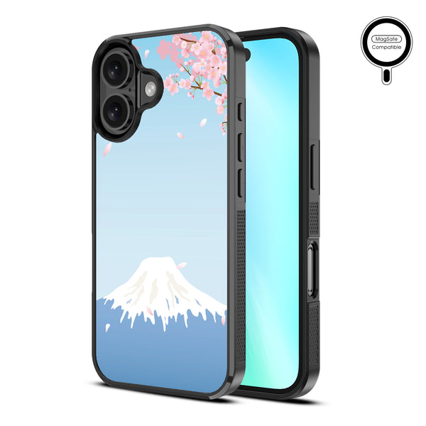 MyBat Design Lab Series MagSafe Case for Apple iPhone 16 Plus - Fuji Blossoms - MIP16MCSLESMSM492-2.jpg