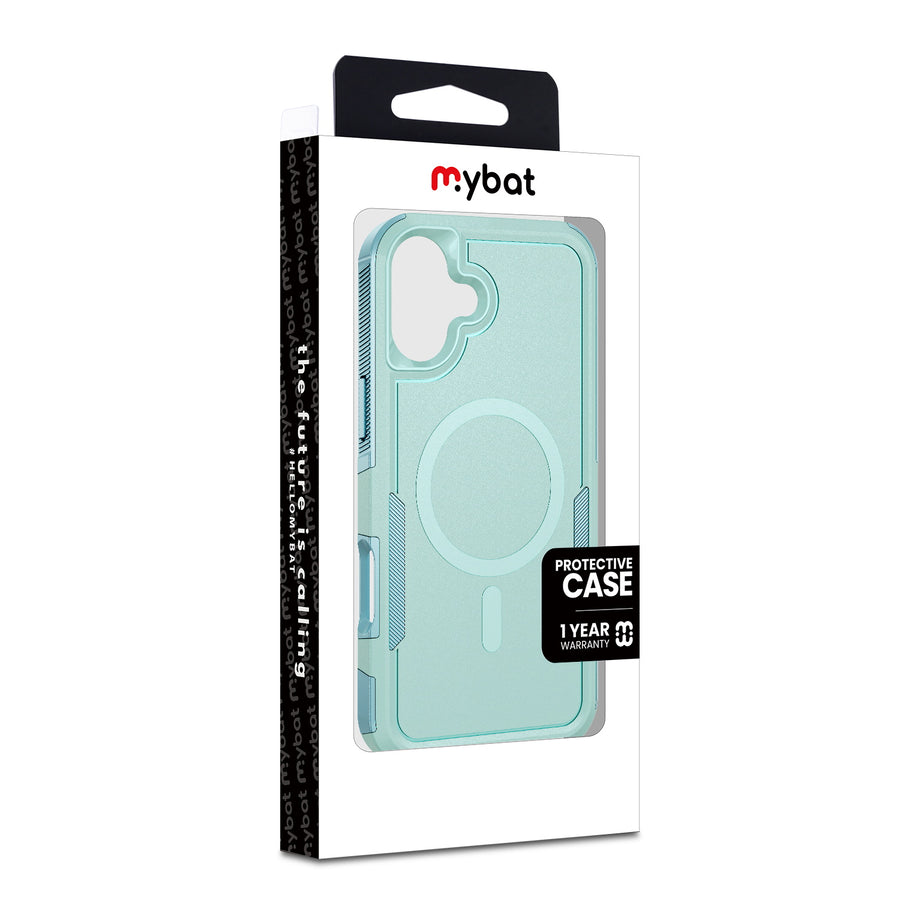 MyBat Fortress Series MagSafe Case for Apple iPhone 16 Plus - Light Blue - MIP16MCSRSKMS306-8.jpg