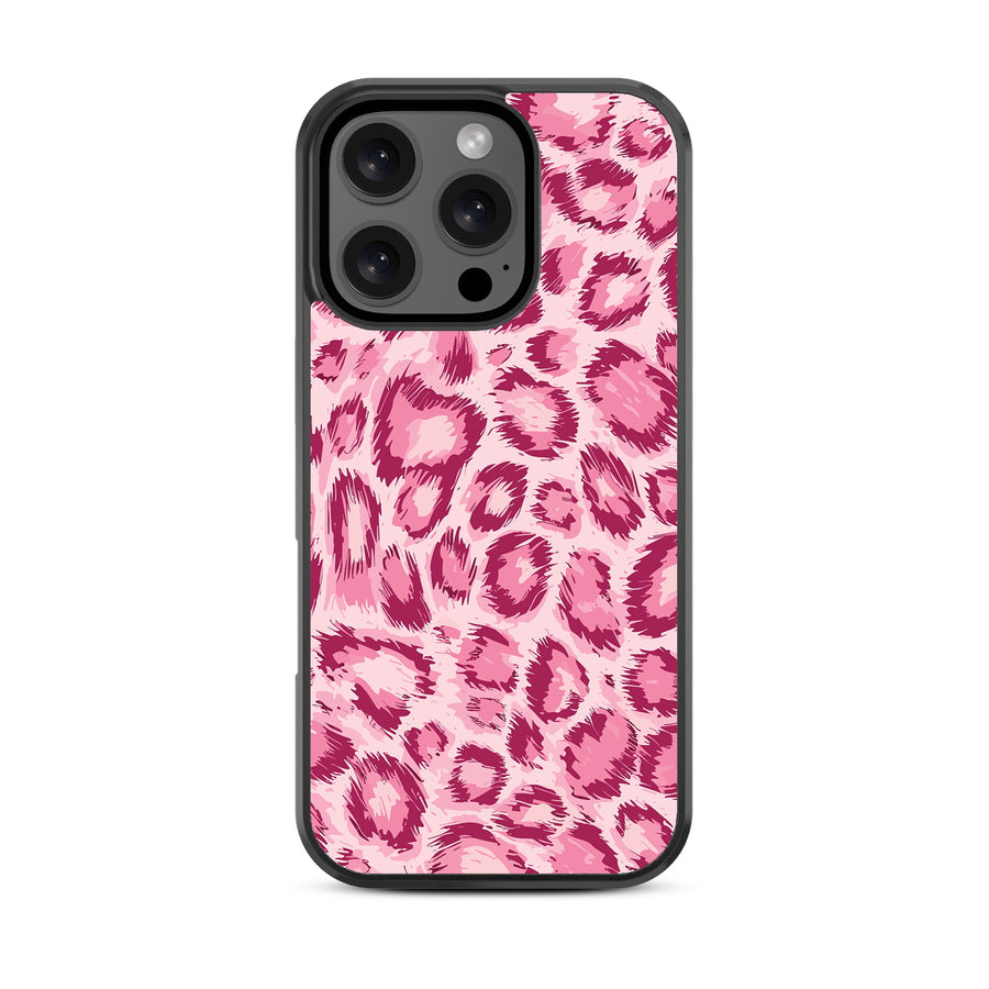 MyBat Design Lab Series Case for Apple iPhone 16 Pro - Pink Leopard Print - MIP16PCSLESM007-3.jpg