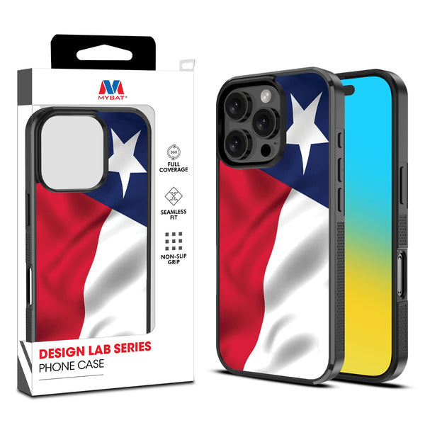 MyBat Design Lab Series Case for Apple iPhone 16 Pro - Texas State Flag - MIP16PCSLESM026-1.jpg