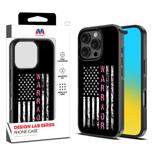 MyBat Design Lab Series Case for Apple iPhone 16 Pro - Pink Ribbon - MIP16PCSLESM035-1.jpg