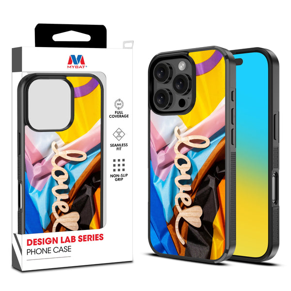 MyBat Design Lab Series Case for Apple iPhone 16 Pro - Love is Love - MIP16PCSLESM037-1.jpg