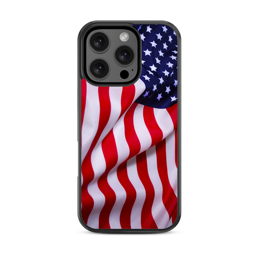 MyBat Design Lab Series Case for Apple iPhone 16 Pro - Stars & Stripes - MIP16PCSLESM042-3.jpg