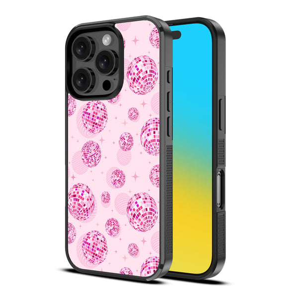 MyBat Design Lab Series Case for Apple iPhone 16 Pro - Disco Balls - MIP16PCSLESM109-2.jpg