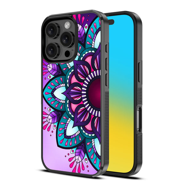 MyBat Design Lab Series Case for Apple iPhone 16 Pro - Flower Mandala - MIP16PCSLESM112-2.jpg