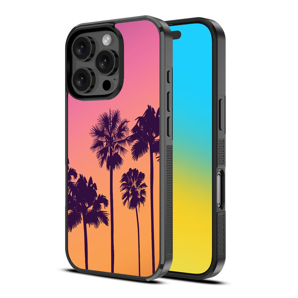 MyBat Design Lab Series Case for Apple iPhone 16 Pro - Palm Tree Sunset - MIP16PCSLESM136-2.jpg