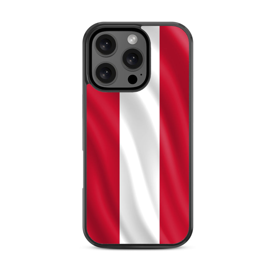 MyBat Design Lab Series Case for Apple iPhone 16 Pro - Austria Flag - MIP16PCSLESM141-3.jpg