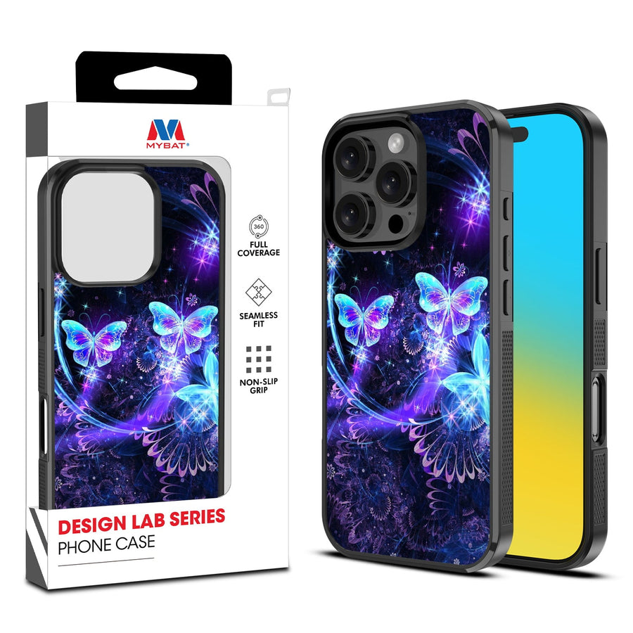 MyBat Design Lab Series Case for Apple iPhone 16 Pro - Butterfly Magic