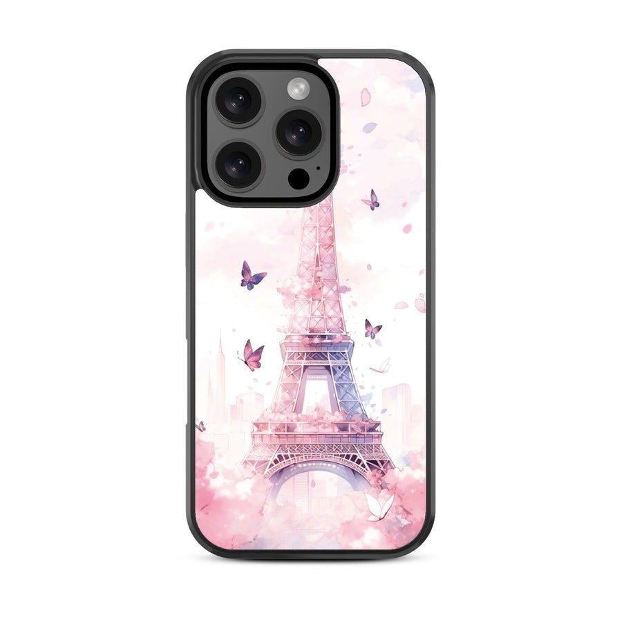 MyBat Design Lab Series Case for Apple iPhone 16 Pro - Parisian Butterflies