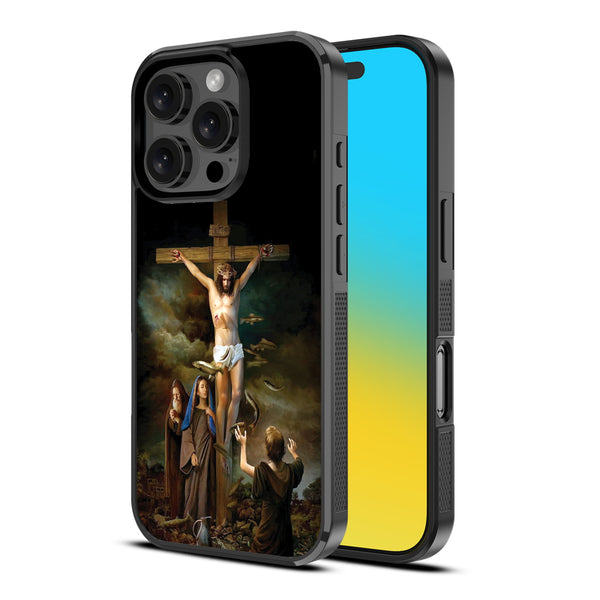 MyBat Design Lab Series Case for Apple iPhone 16 Pro - Jesus on the Cross - MIP16PCSLESM197-2.jpg