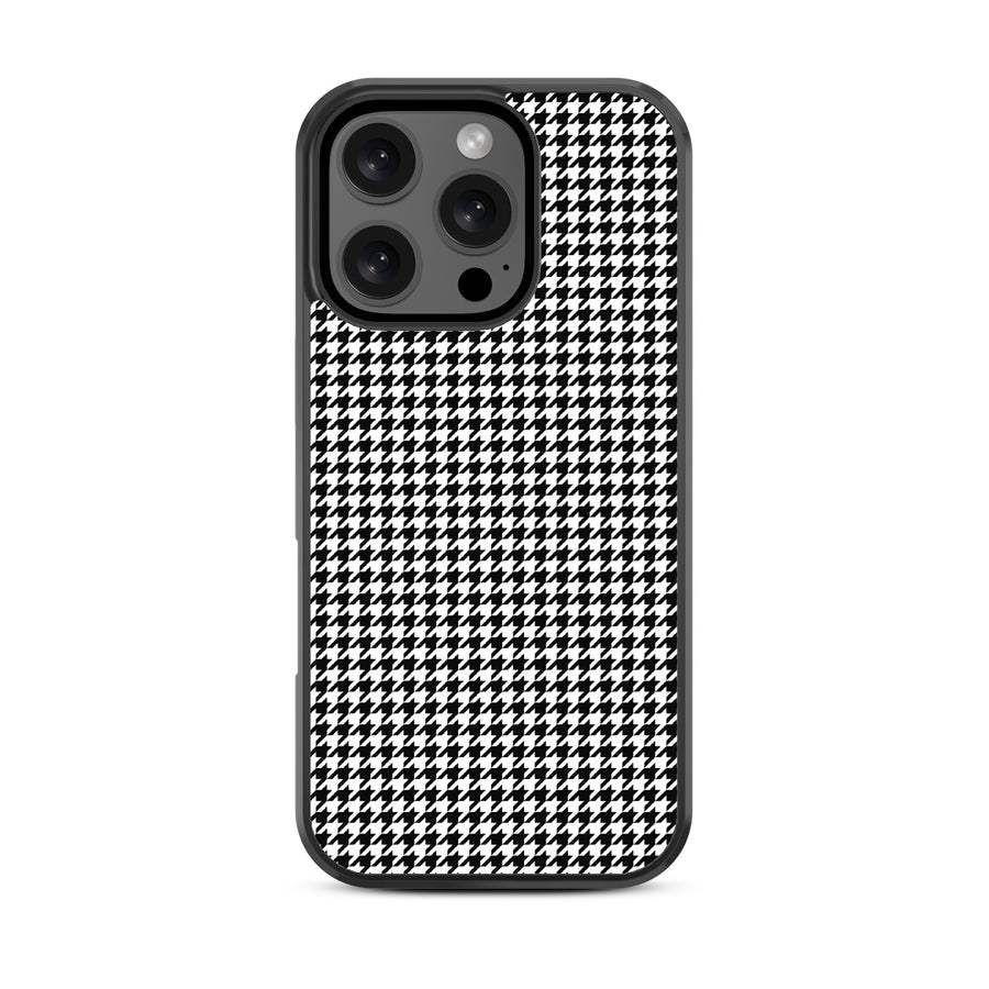 MyBat Design Lab Series Case for Apple iPhone 16 Pro - Classic Houndstooth - MIP16PCSLESM215-3.jpg