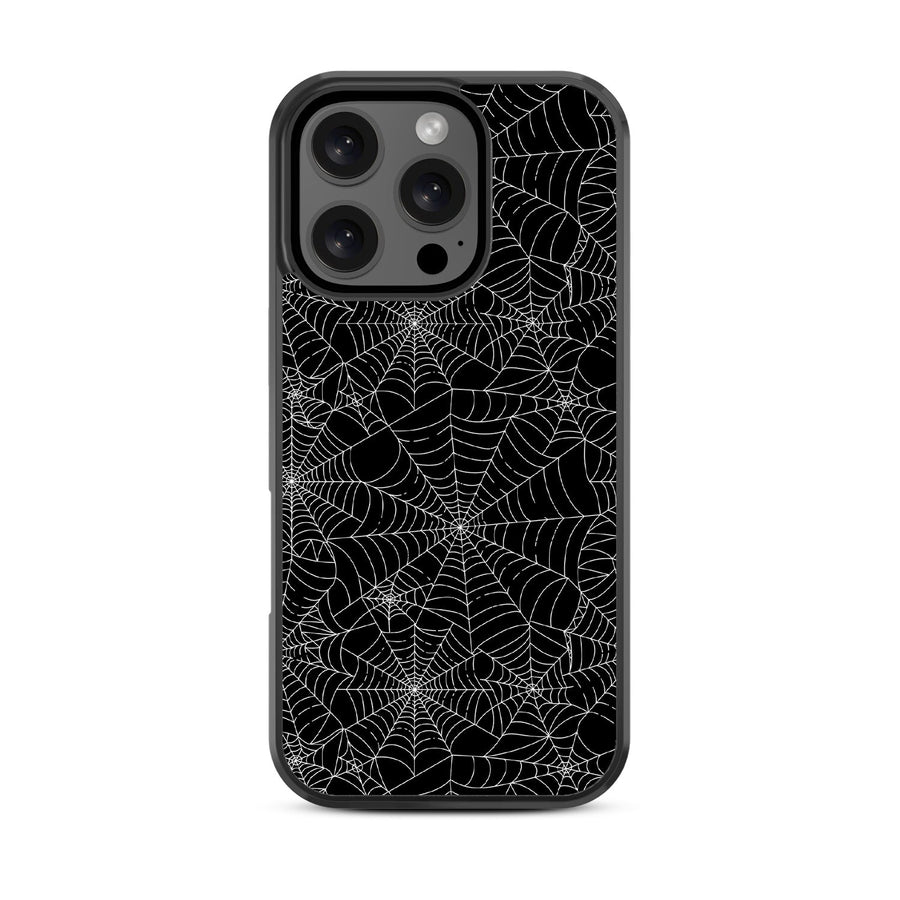 MyBat Design Lab Series Case for Apple iPhone 16 Pro - Spider Web