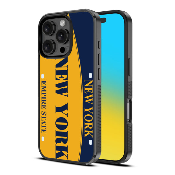 MyBat Design Lab Series Case for Apple iPhone 16 Pro - New York License Plate - MIP16PCSLESM258-2.jpg