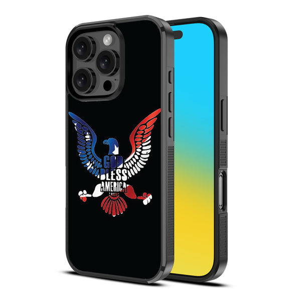 MyBat Design Lab Series Case for Apple iPhone 16 Pro - God Bless America - MIP16PCSLESM261-2.jpg
