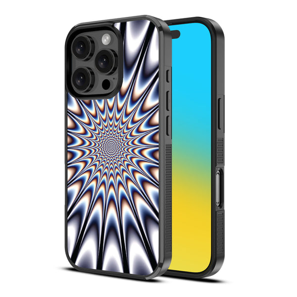 MyBat Design Lab Series Case for Apple iPhone 16 Pro - Hypnotic Burst - MIP16PCSLESM267-2.jpg